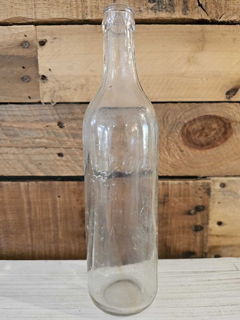 Antique 1900-1915 Clicquot-Club Clear Glass Beverage Bottle - Picture 4 of 9